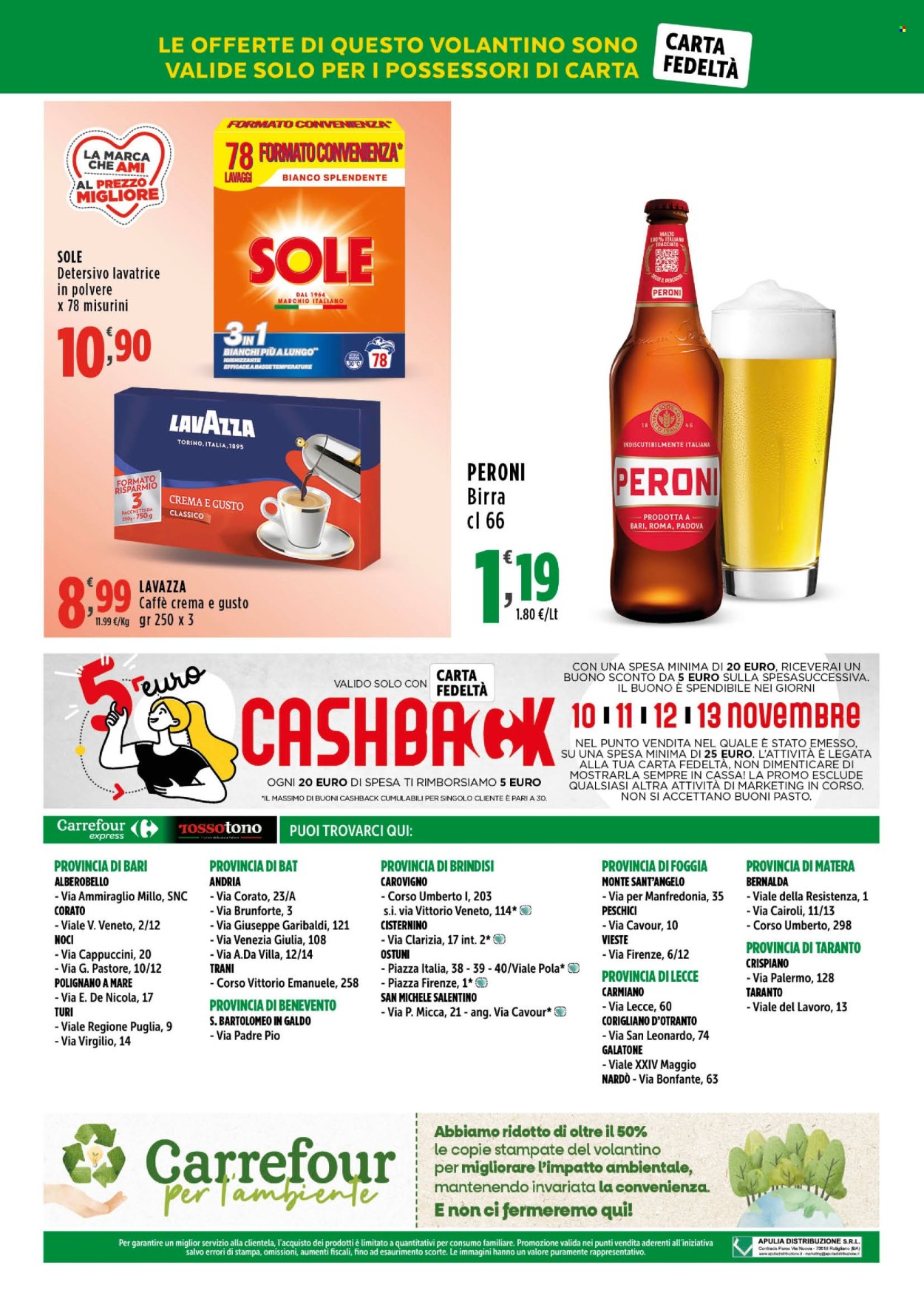 Volantino Carrefour - 31/10/2024 - 9/11/2024. Pagina 29