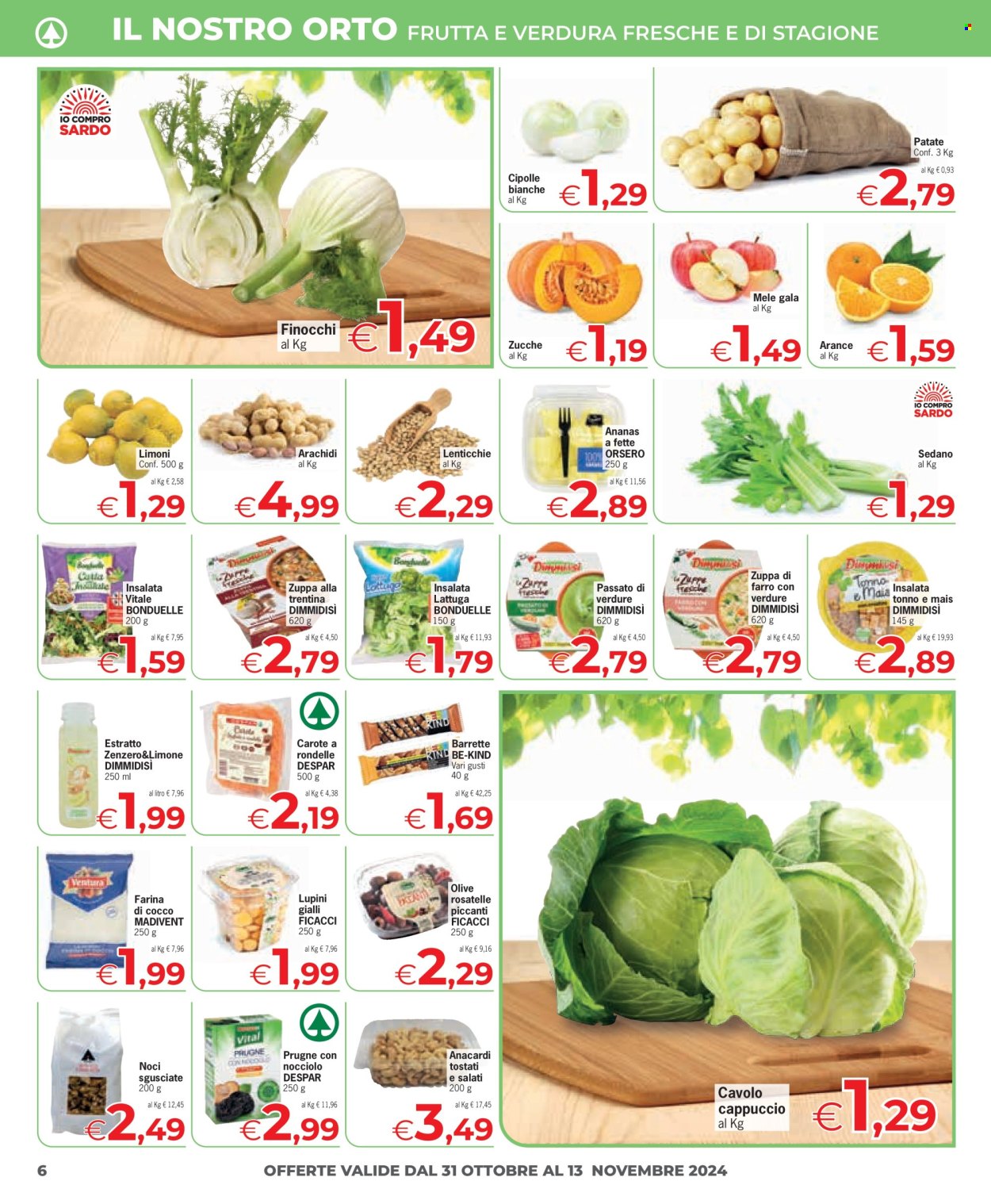 Volantino Eurospar - 31/10/2024 - 13/11/2024. Pagina 6