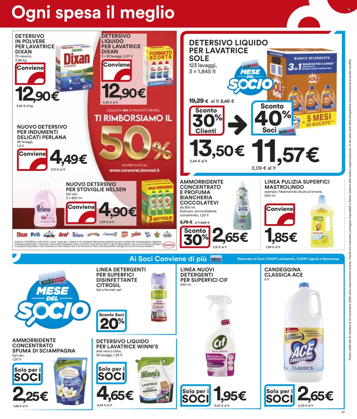 Volantino Coop - 31/10/2024 - 13/11/2024. Pagina 27