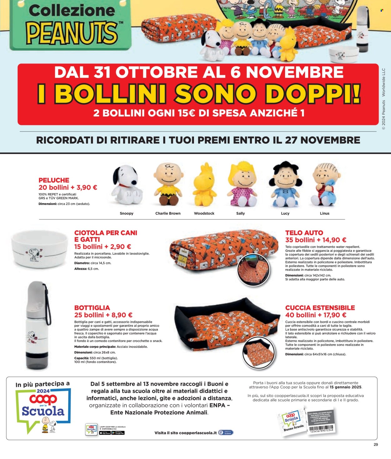 Volantino Coop - 31/10/2024 - 13/11/2024. Pagina 1