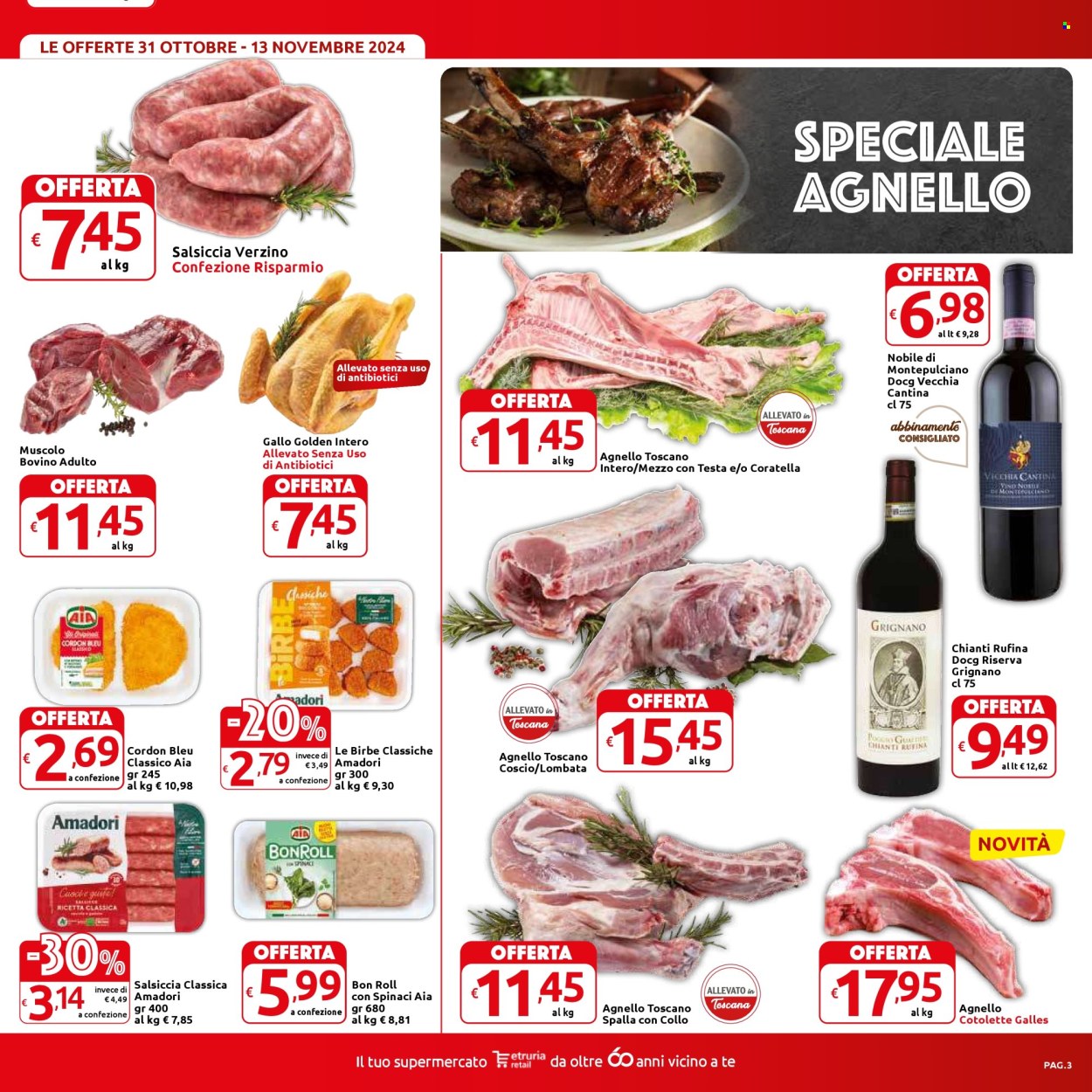 Volantino Carrefour - 31/10/2024 - 13/11/2024. Pagina 1