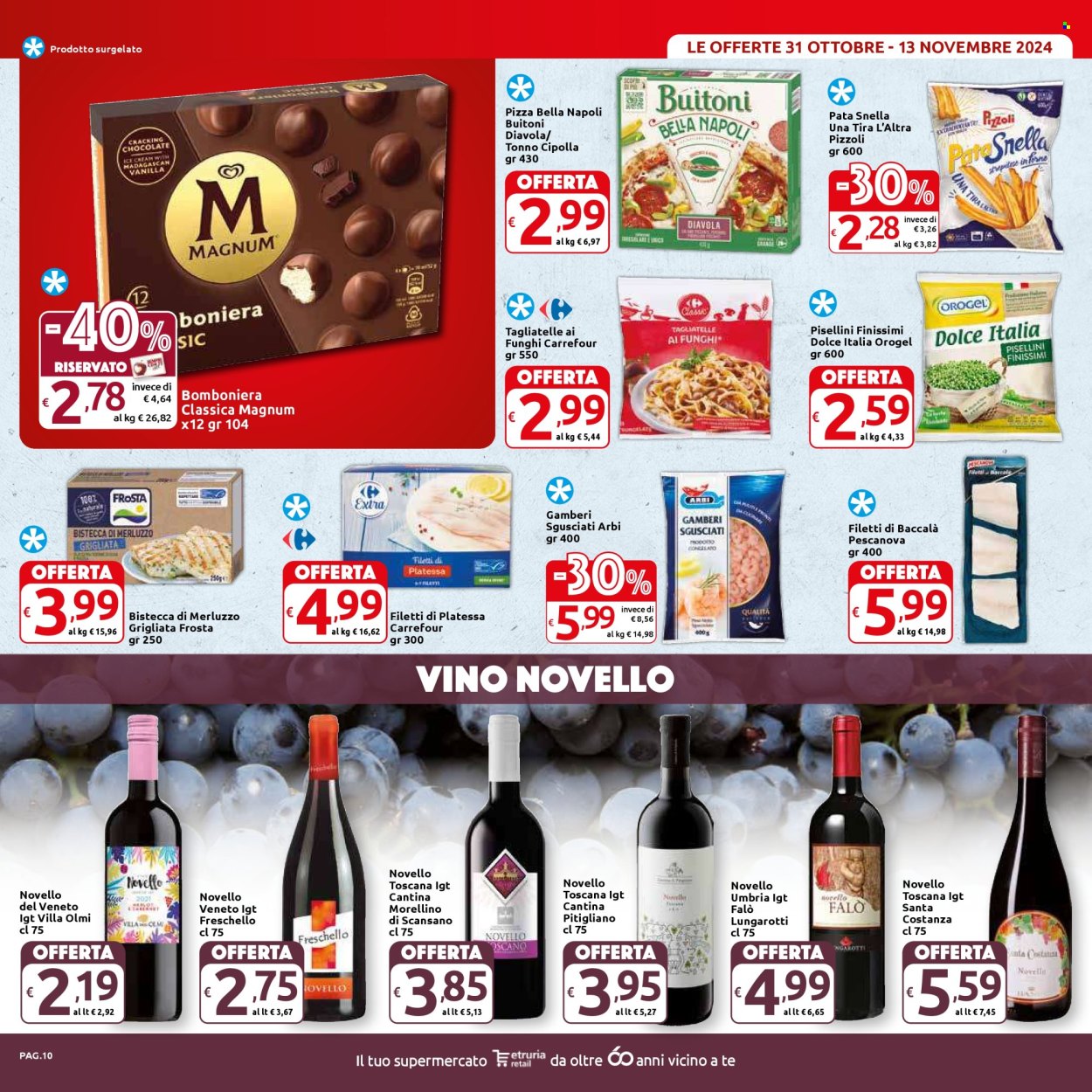 Volantino Carrefour - 31/10/2024 - 13/11/2024. Pagina 1