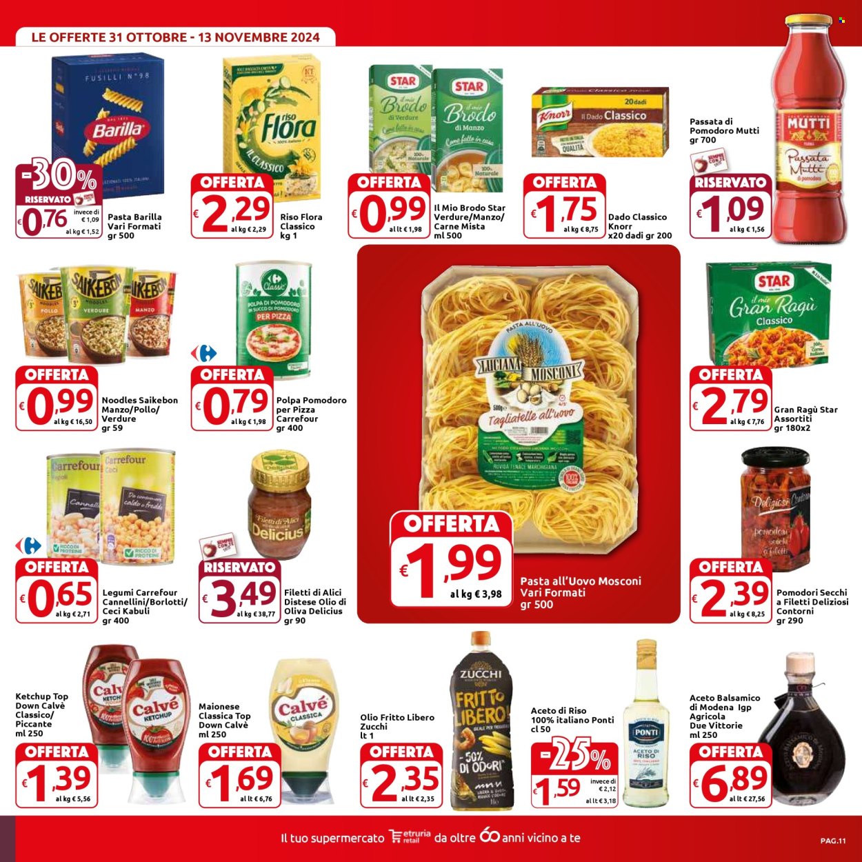 Volantino Carrefour - 31/10/2024 - 13/11/2024. Pagina 1