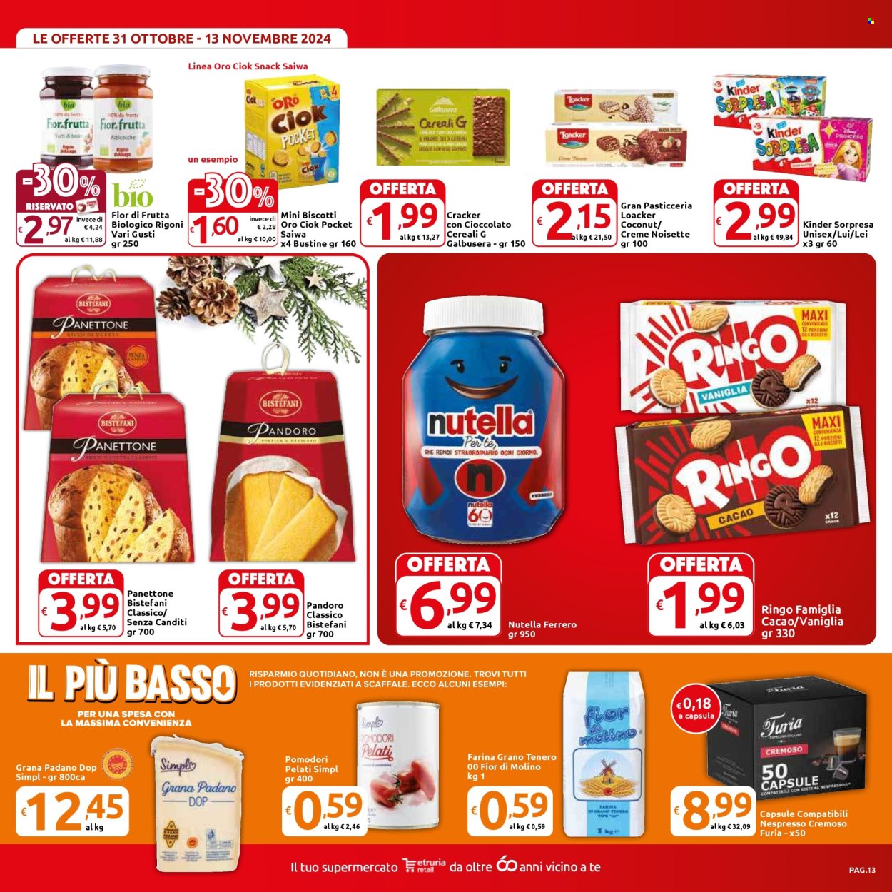 Volantino Carrefour - 31/10/2024 - 13/11/2024. Pagina 1