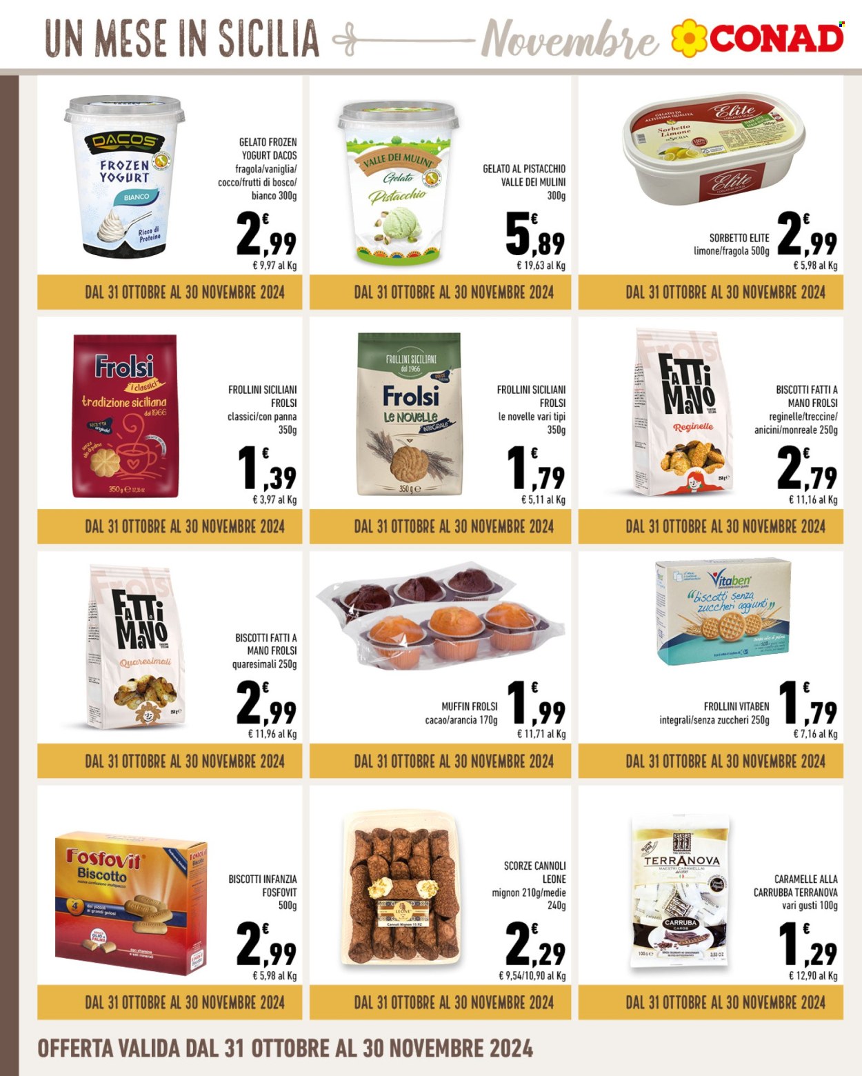 Volantino Conad - 31/10/2024 - 30/11/2024. Pagina 1