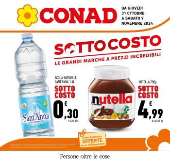 Volantino Conad - 31/10/2024 - 9/11/2024.