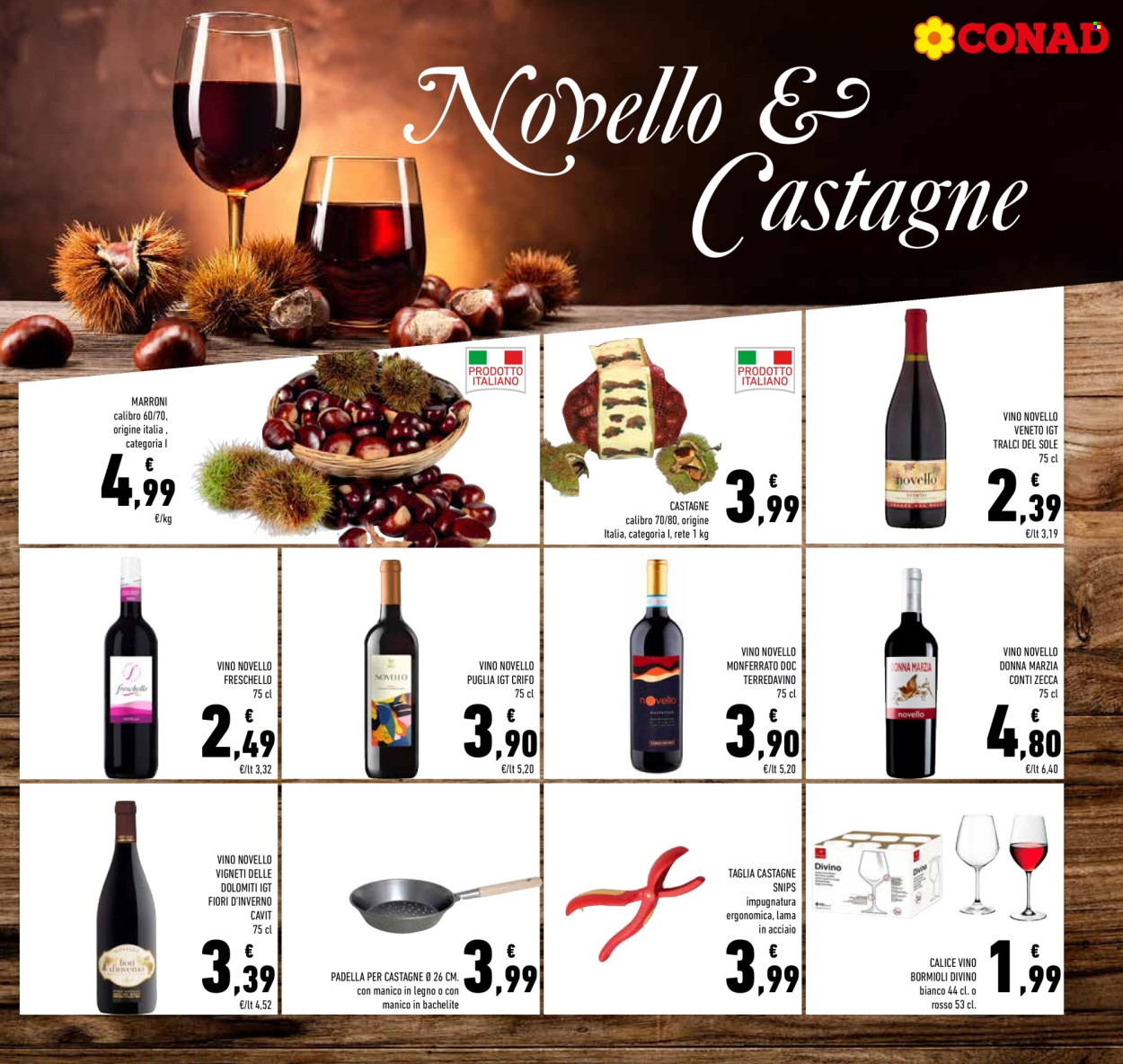 Volantino Conad - 31/10/2024 - 9/11/2024. Pagina 23