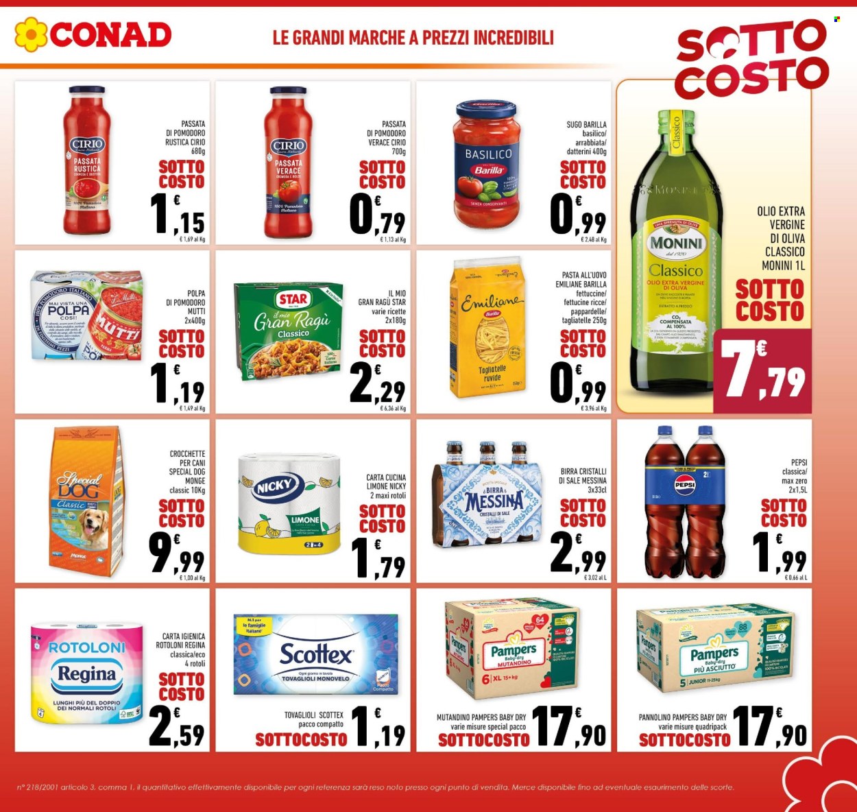 Volantino Conad - 31/10/2024 - 9/11/2024. Pagina 3