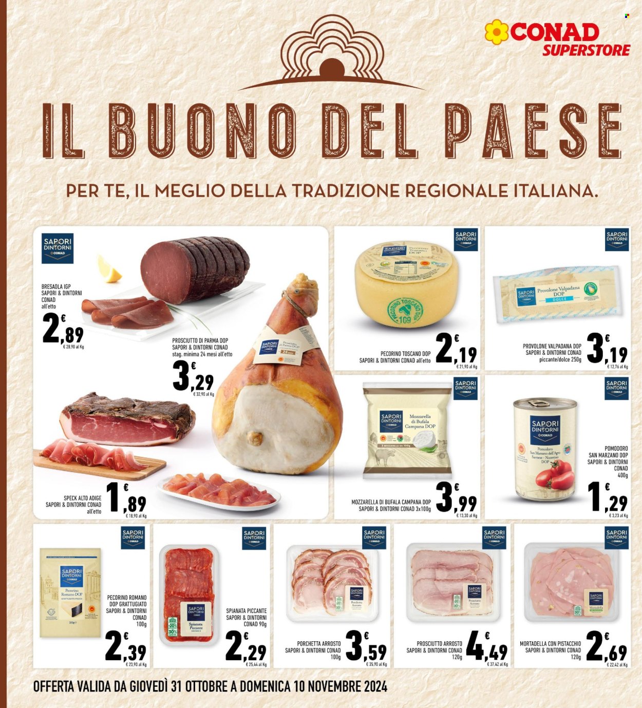 Volantino Conad Superstore - 31/10/2024 - 9/11/2024. Pagina 10