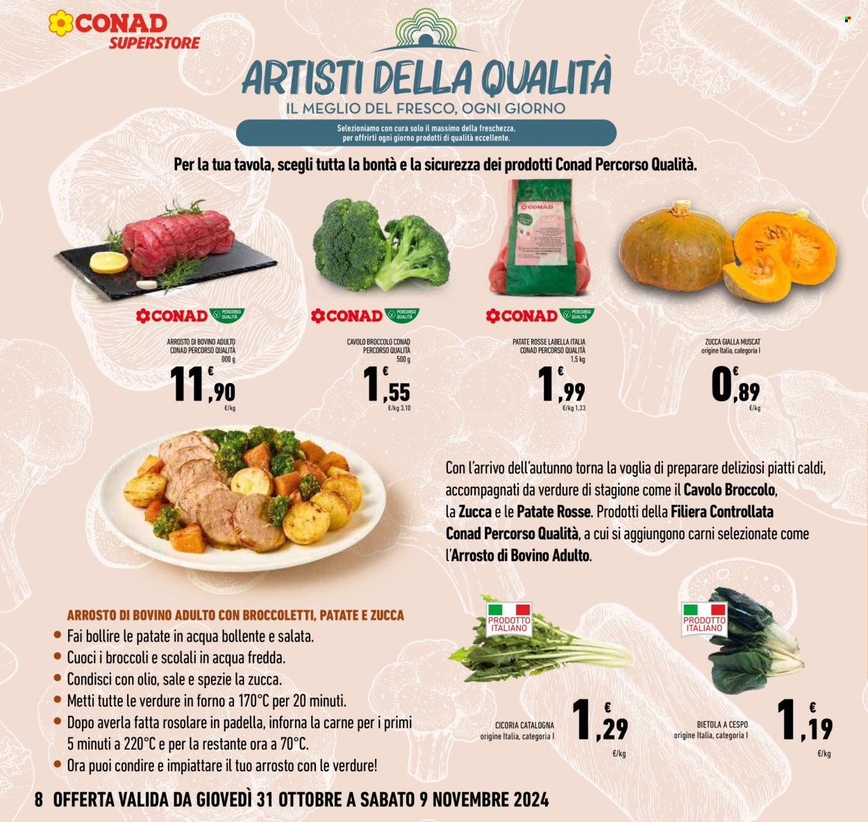 Volantino Conad Superstore - 31/10/2024 - 9/11/2024. Pagina 8