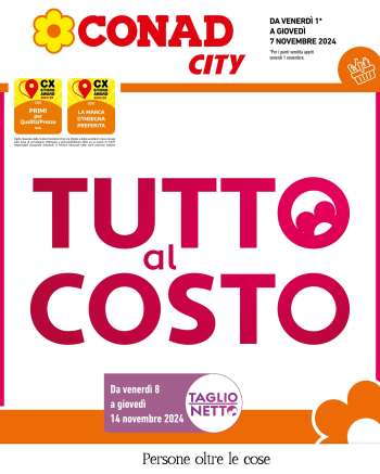 Volantino Conad City - 1/11/2024 - 7/11/2024.