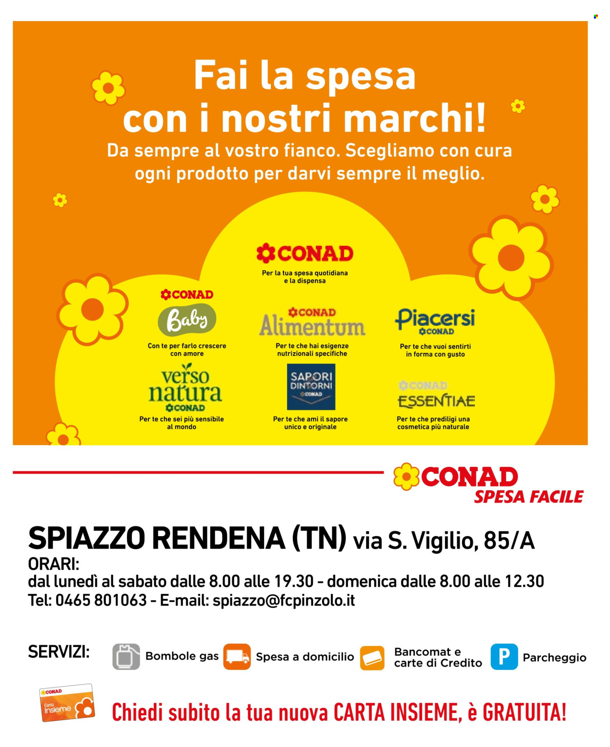 Volantino Spesa Facile Conad - 1/11/2024 - 30/11/2024. Pagina 1