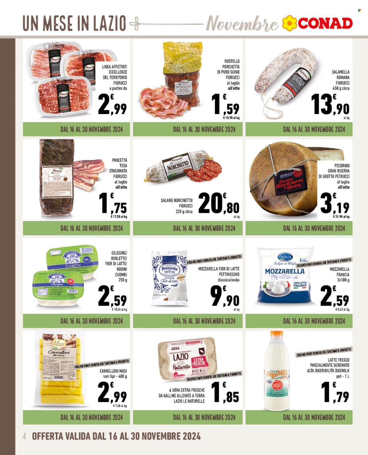 Volantino Conad - 1/11/2024 - 30/11/2024. Pagina 4