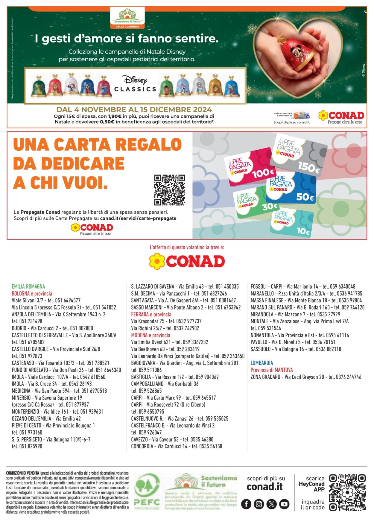 Volantino Conad - 5/11/2024 - 24/12/2024. Pagina 16