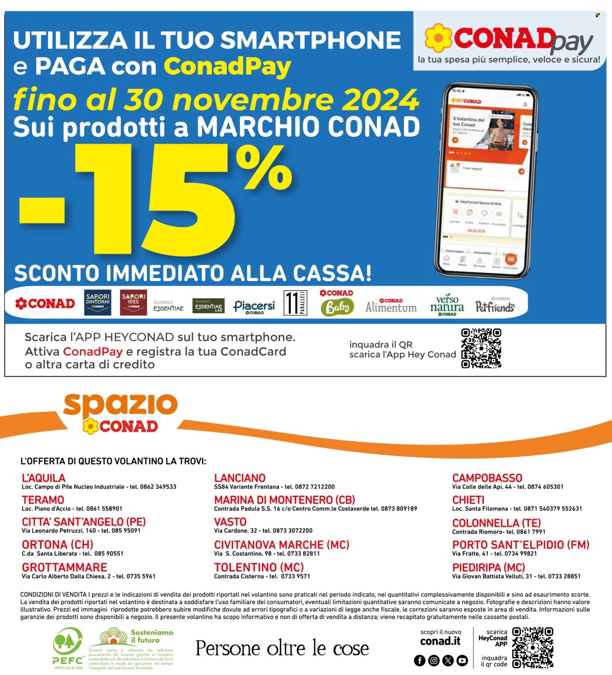 Volantino Spazio Conad - 4/11/2024 - 13/11/2024. Pagina 40