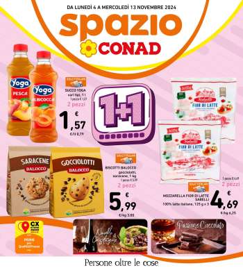 Volantino Spazio Conad - 4/11/2024 - 13/11/2024.