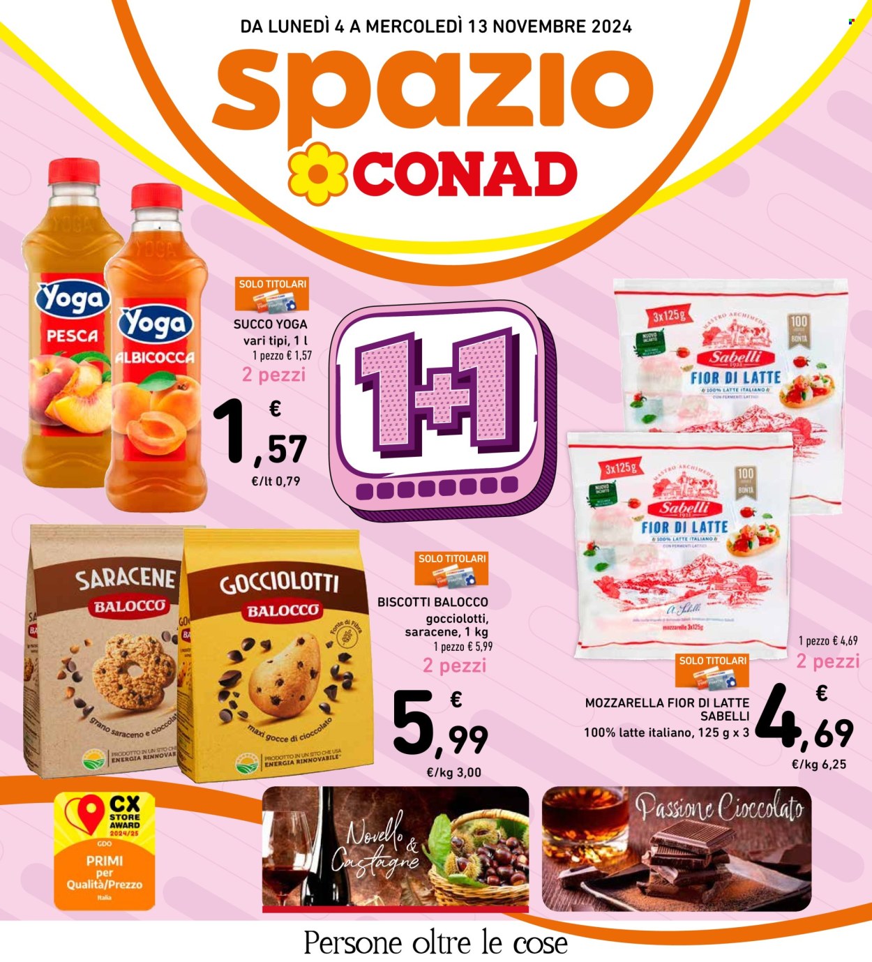 Volantino Spazio Conad - 4/11/2024 - 13/11/2024. Pagina 1