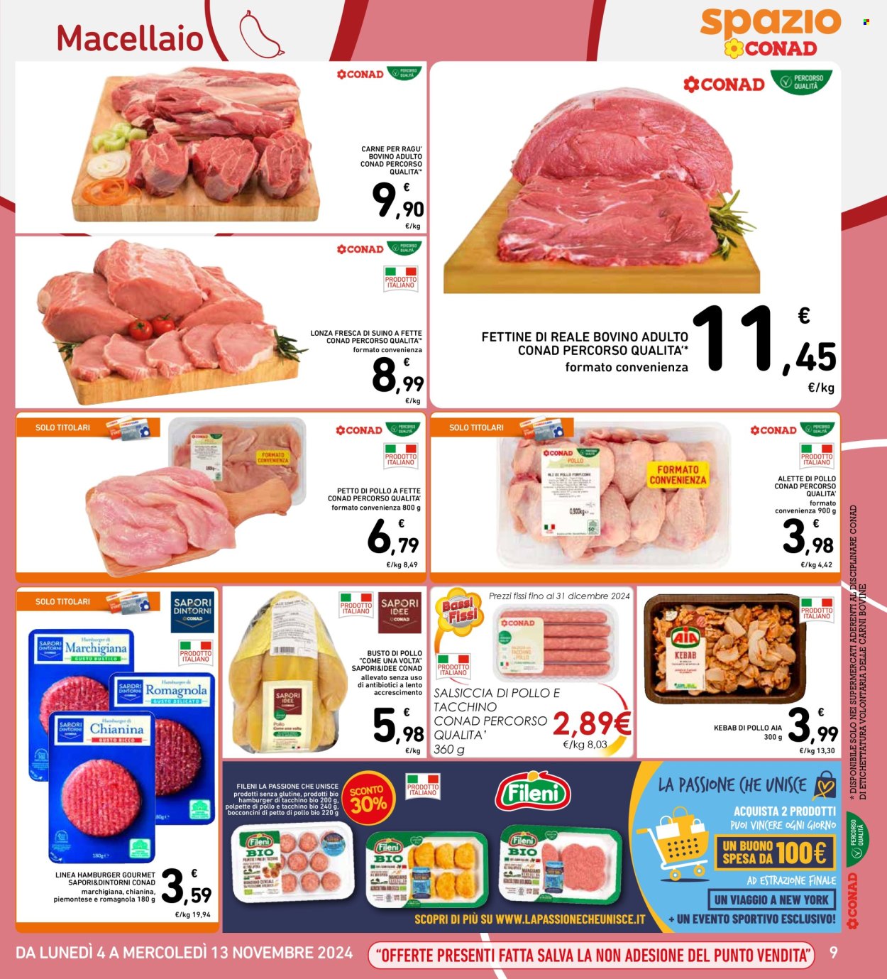 Volantino Spazio Conad - 4/11/2024 - 13/11/2024. Pagina 9