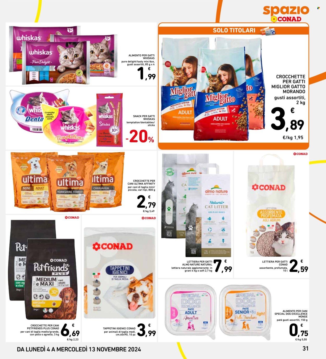 Volantino Spazio Conad - 4/11/2024 - 13/11/2024. Pagina 31