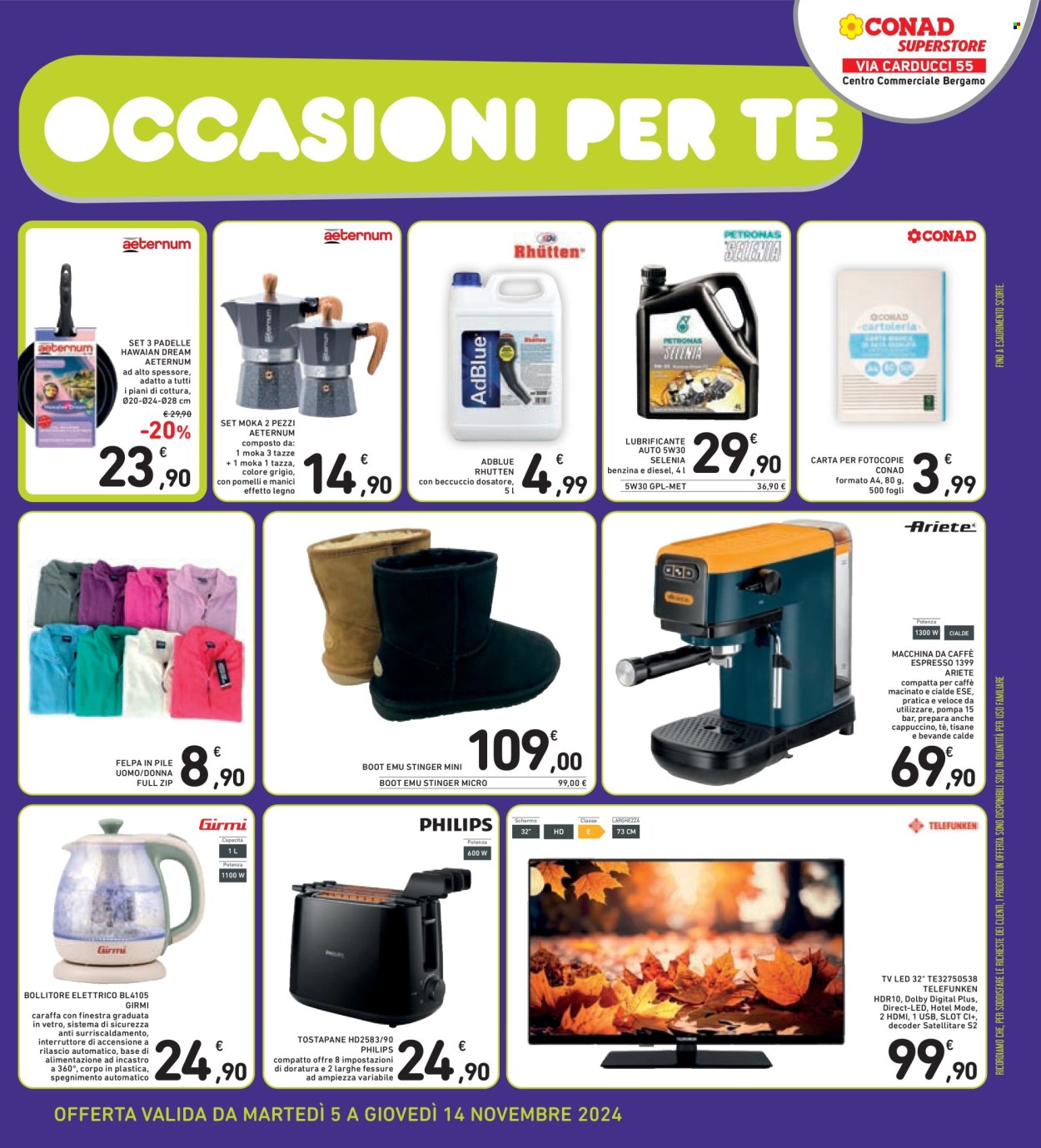 Volantino Conad Superstore - 5/11/2024 - 14/11/2024. Pagina 1