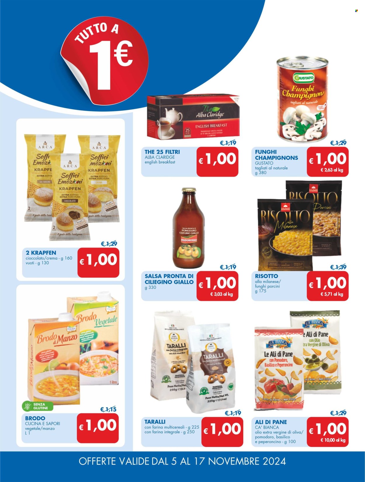 Volantino MD Discount - 5/11/2024 - 17/11/2024. Pagina 1