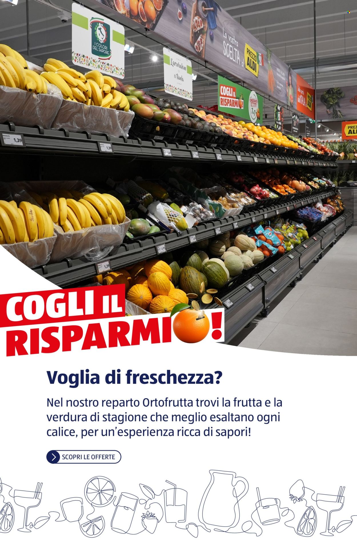 Volantino Aldi. Pagina 1