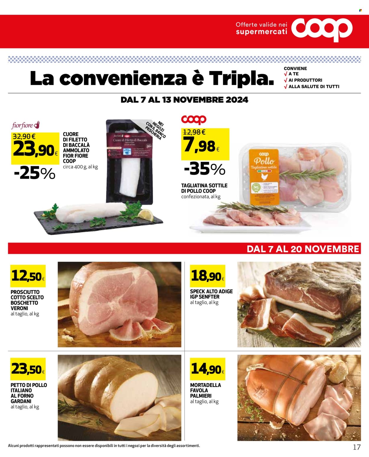 Volantino Coop - 7/11/2024 - 20/11/2024. Pagina 1