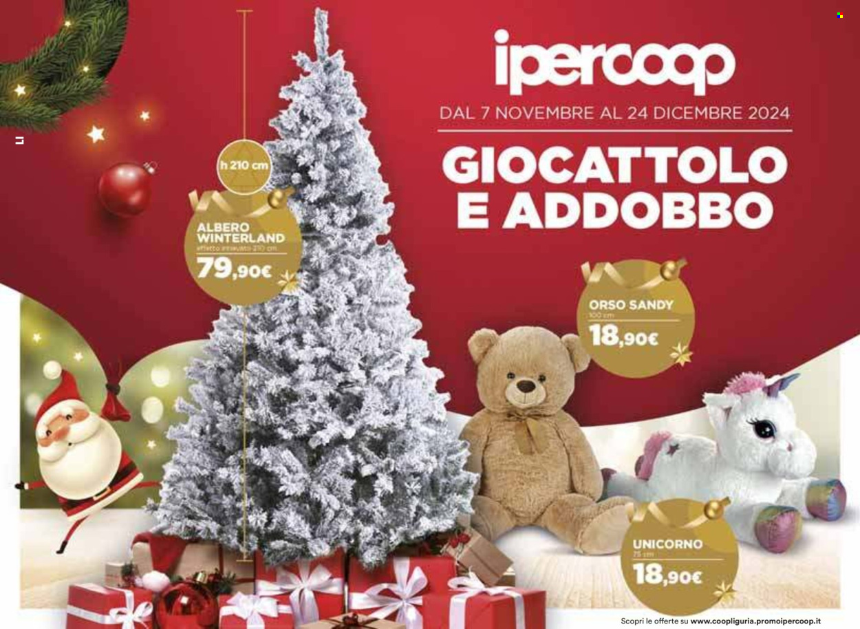 Volantino Coop - 7/11/2024 - 24/12/2024. Pagina 1