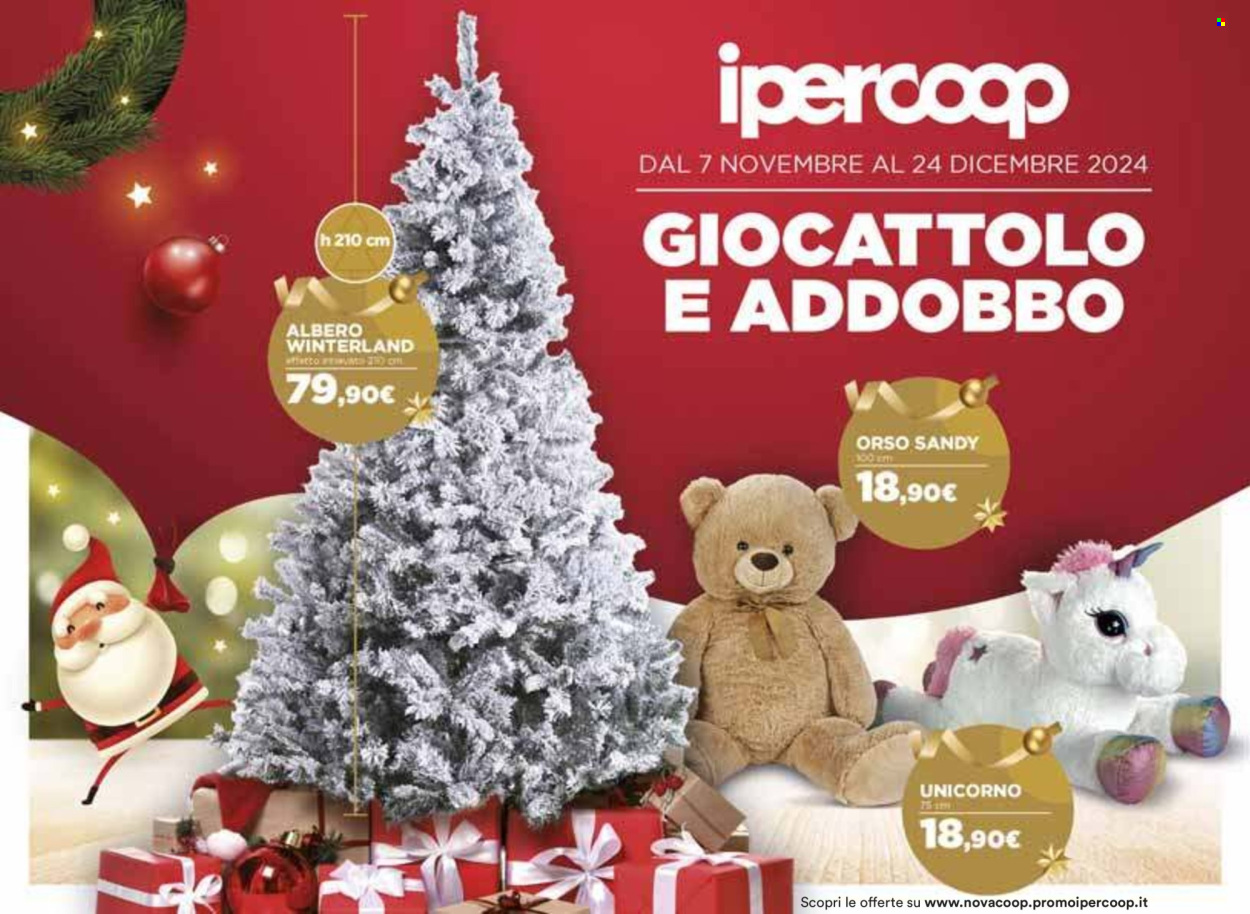 Volantino Coop - 7/11/2024 - 24/12/2024. Pagina 1