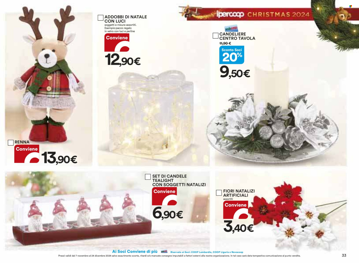 Volantino Coop - 7/11/2024 - 24/12/2024. Pagina 1