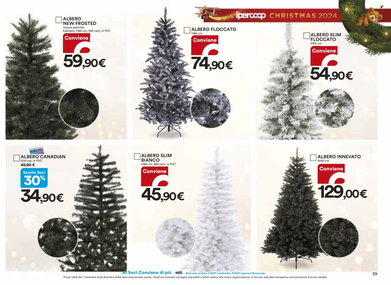 Volantino Coop - 7/11/2024 - 24/12/2024. Pagina 1