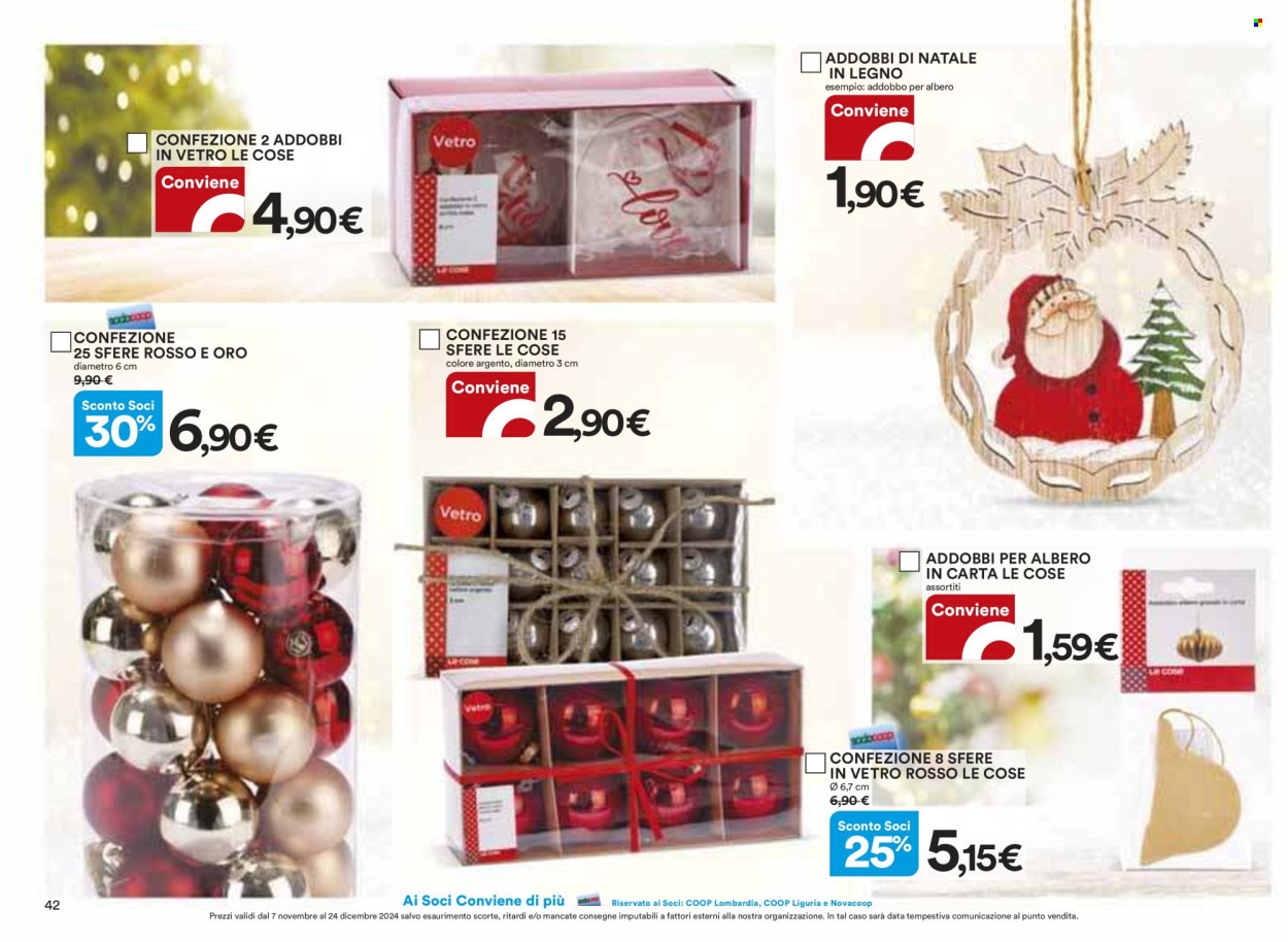 Volantino Coop - 7/11/2024 - 24/12/2024. Pagina 1