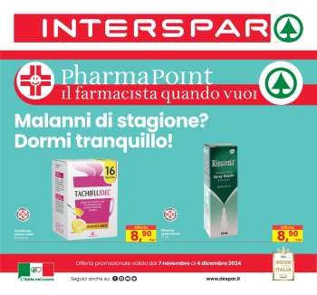 Volantino Interspar - 7/11/2024 - 4/12/2024.