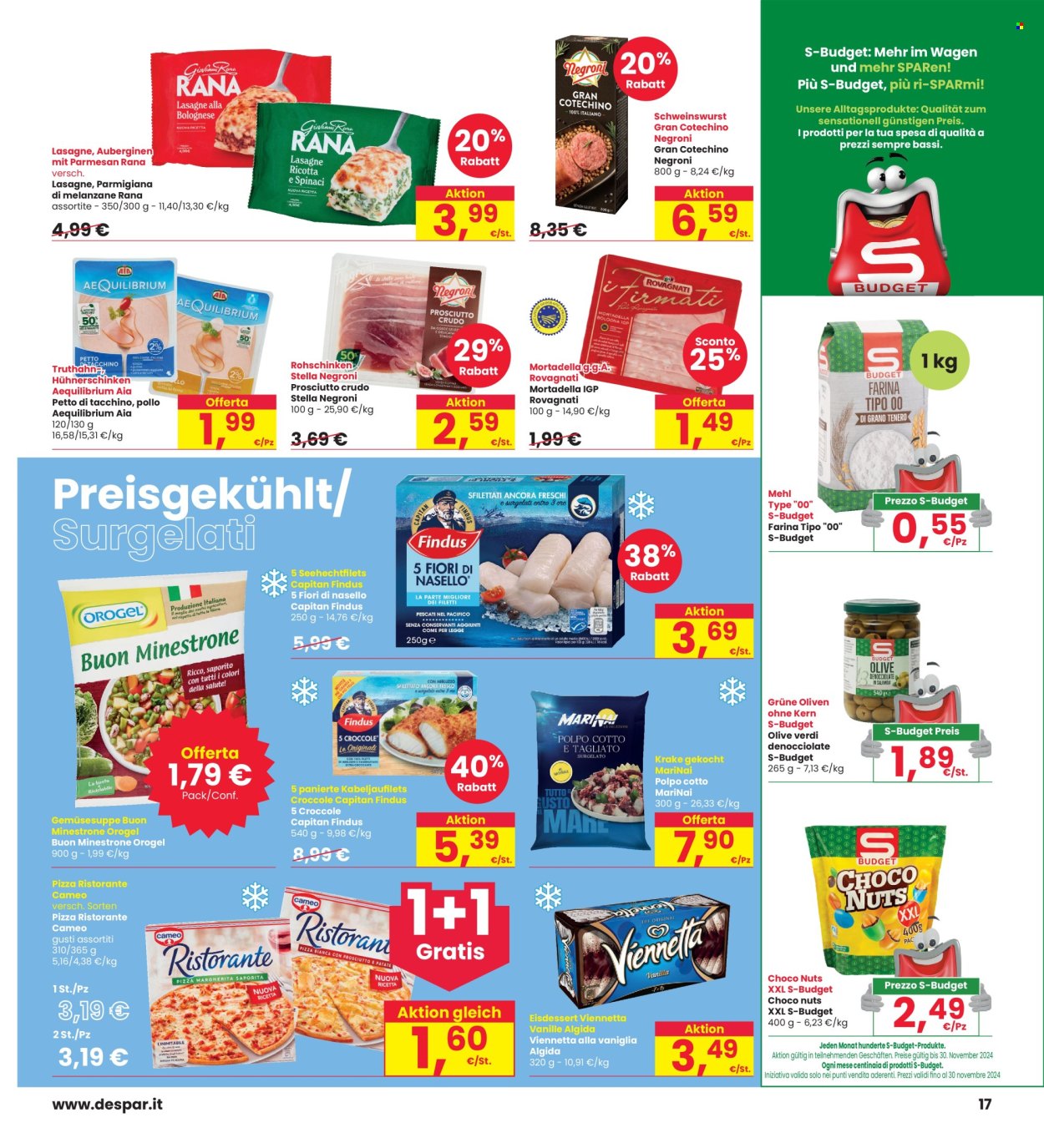 Volantino Interspar - 7/11/2024 - 20/11/2024. Pagina 1