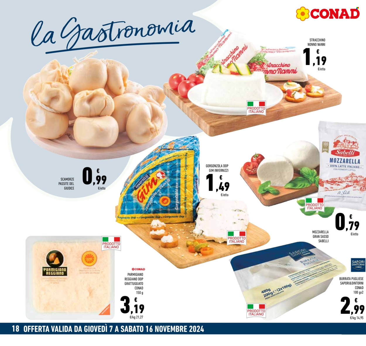 Volantino Conad - 7/11/2024 - 16/11/2024. Pagina 1