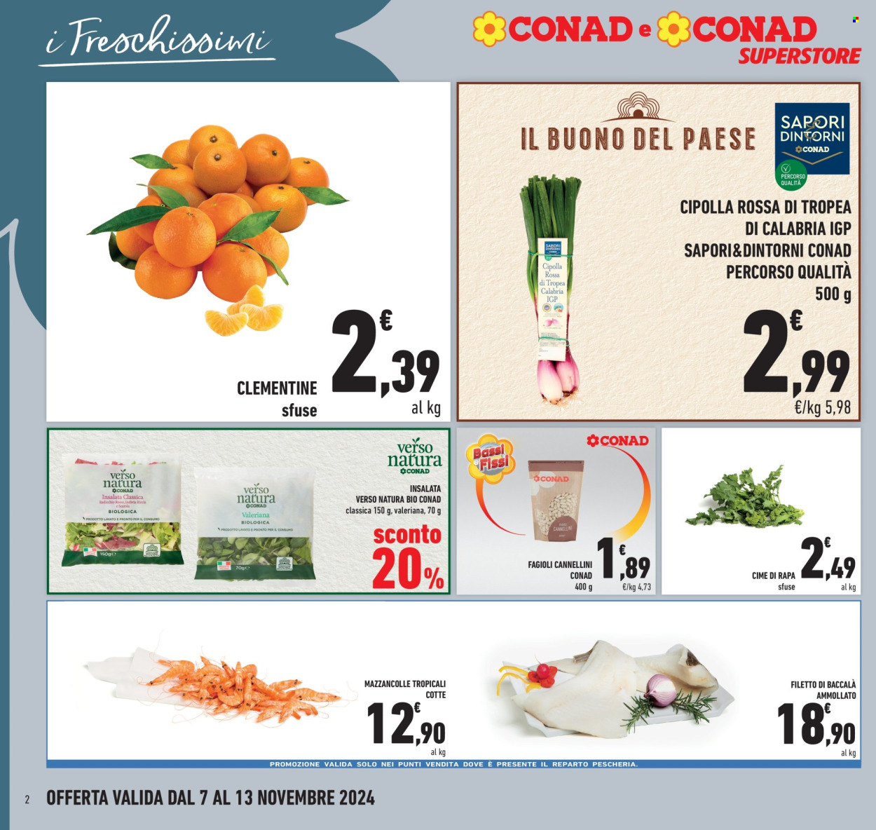 Volantino Conad Superstore - 7/11/2024 - 13/11/2024. Pagina 2