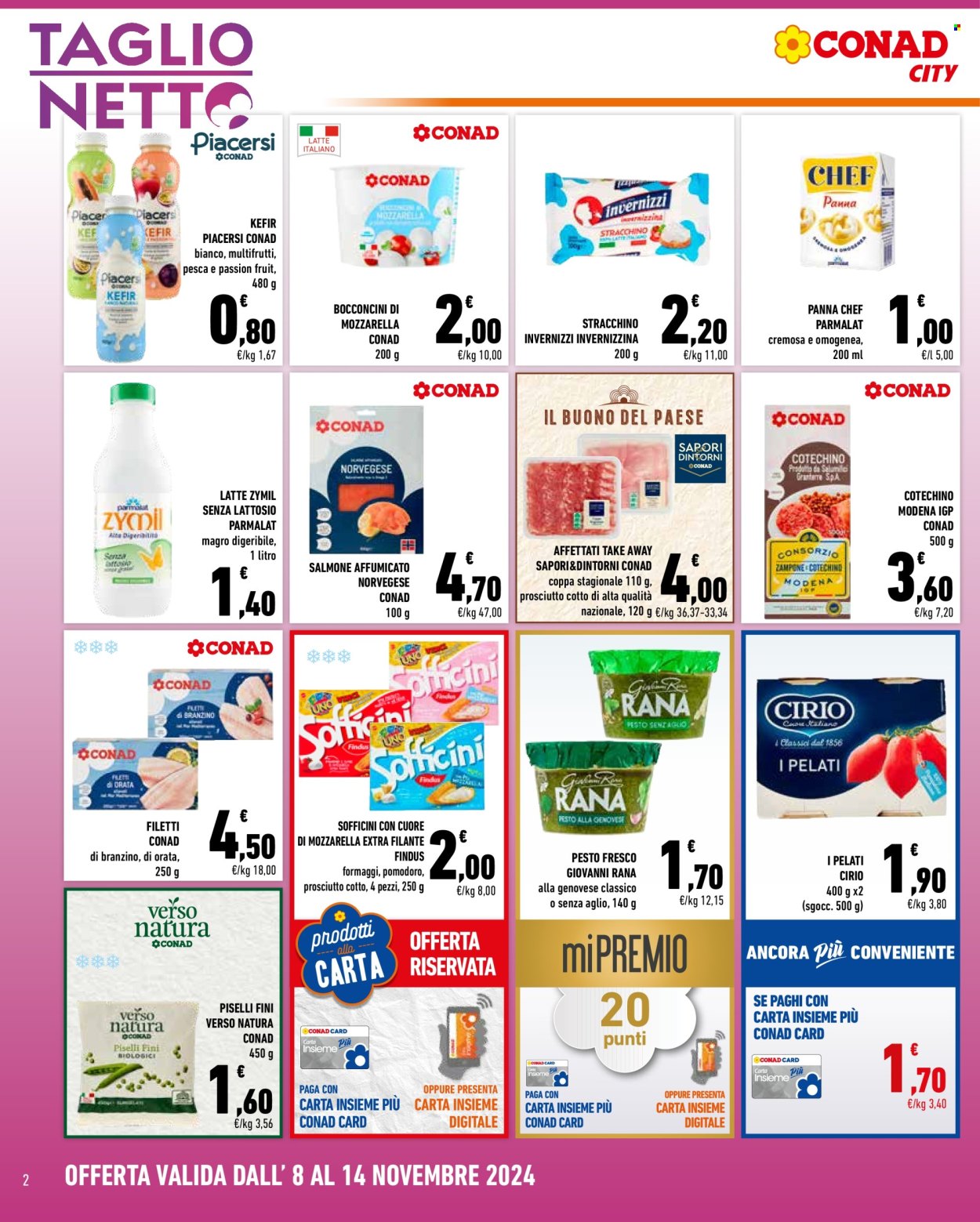 Volantino Conad City - 8/11/2024 - 14/11/2024. Pagina 1