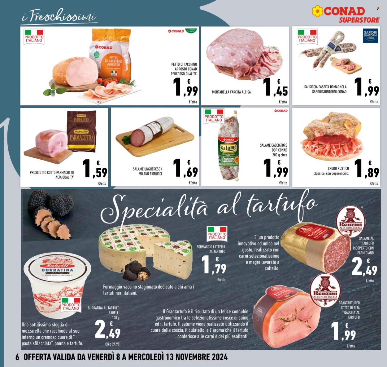 Volantino Conad Superstore - 8/11/2024 - 13/11/2024. Pagina 6