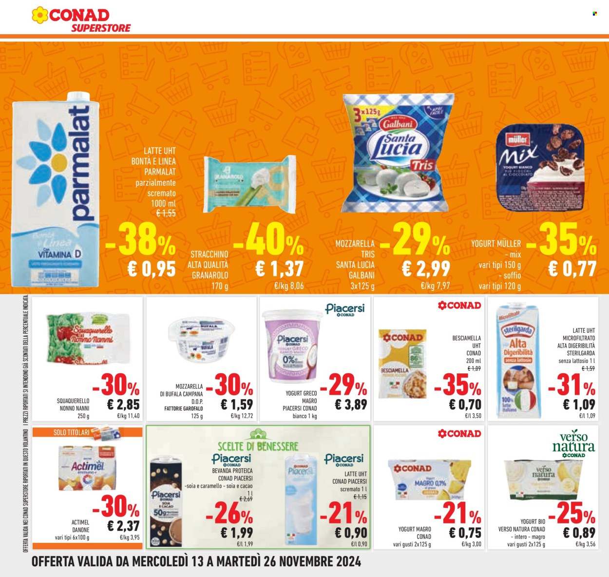 Volantino Conad Superstore - 13/11/2024 - 26/11/2024. Pagina 1