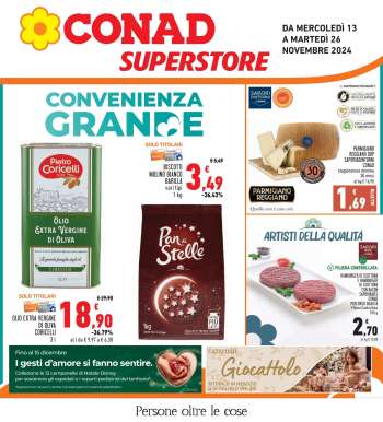 Volantino Conad - 13/11/2024 - 26/11/2024.