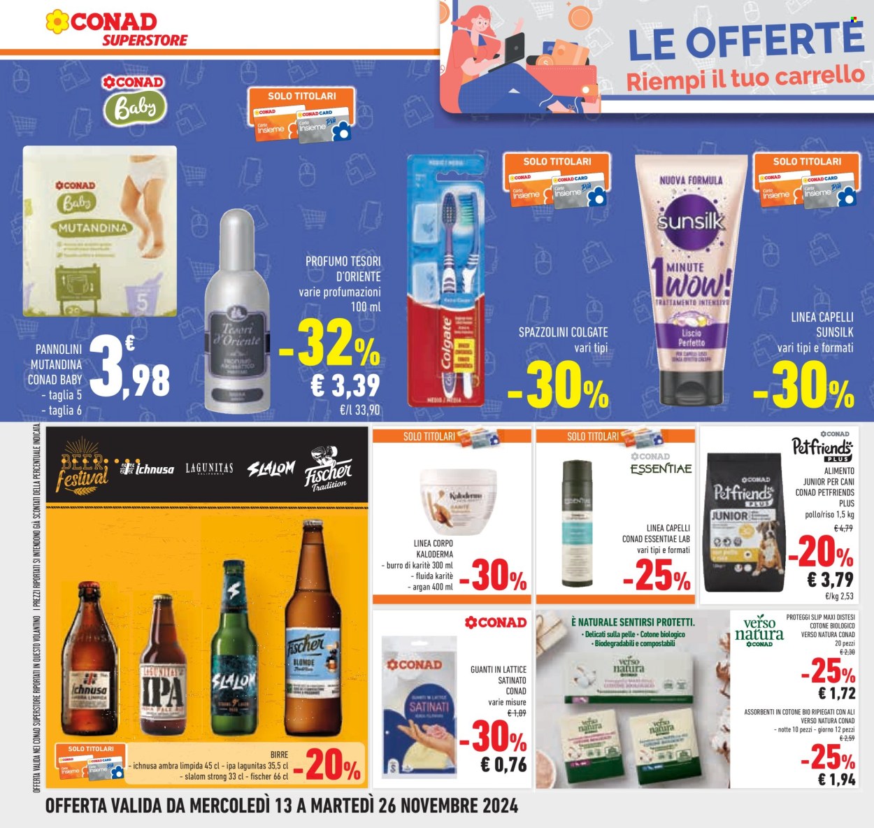 Volantino Conad Superstore - 13/11/2024 - 26/11/2024. Pagina 1