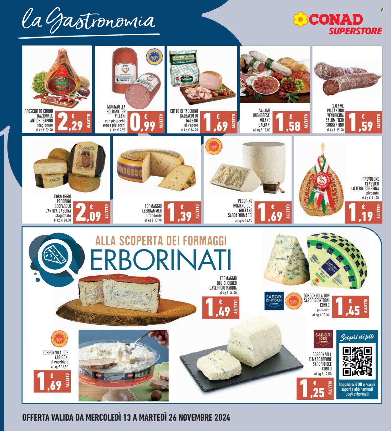 Volantino Conad - 13/11/2024 - 26/11/2024. Pagina 1