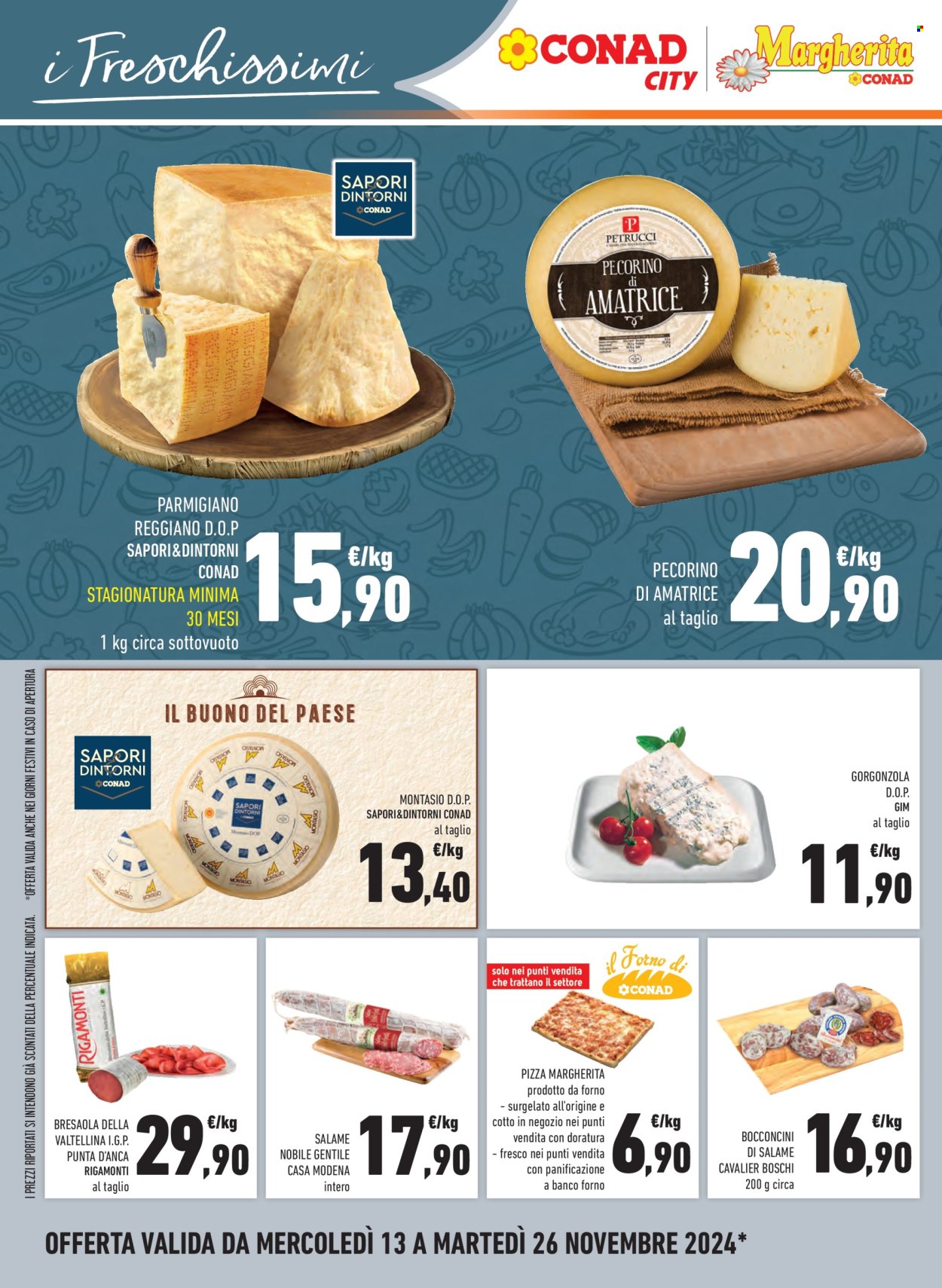 Volantino Margherita Conad - 13/11/2024 - 26/11/2024. Pagina 1