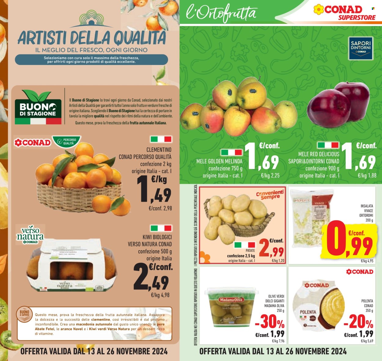 Volantino Conad Superstore - 13/11/2024 - 26/11/2024. Pagina 1