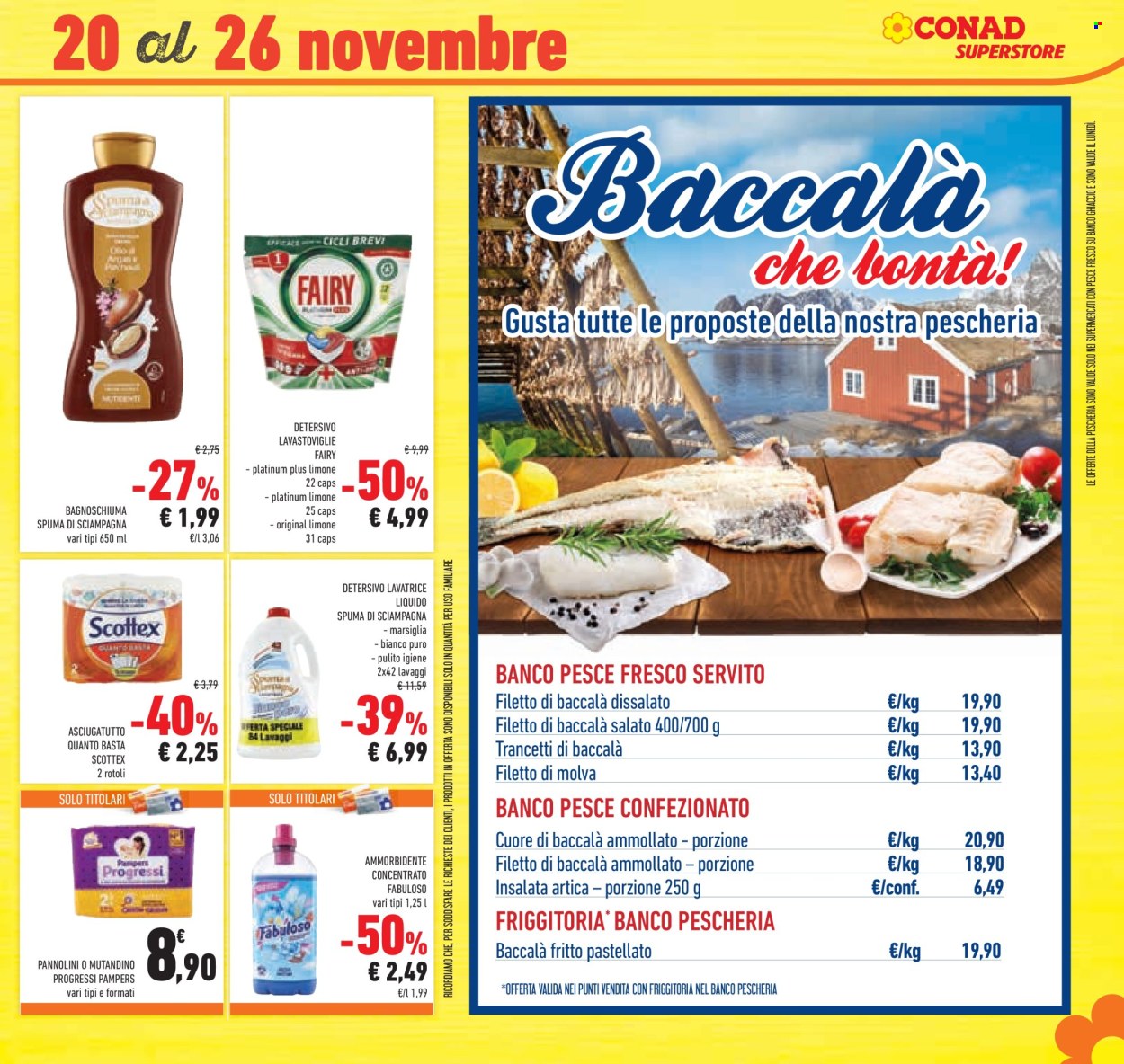 Volantino Conad Superstore - 13/11/2024 - 26/11/2024. Pagina 1