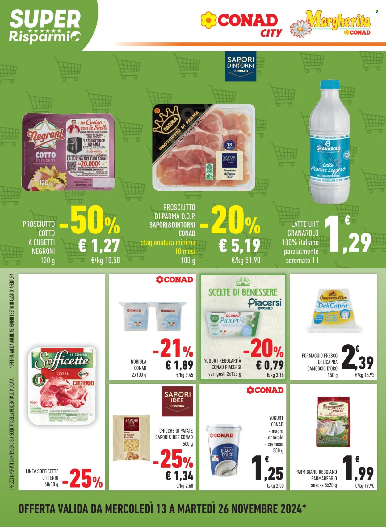 Volantino Conad - 13/11/2024 - 26/11/2024. Pagina 1