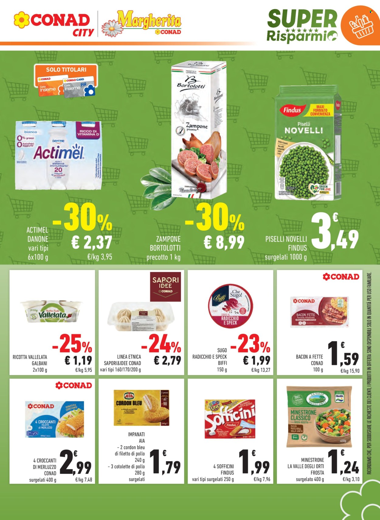 Volantino Margherita Conad - 13/11/2024 - 26/11/2024. Pagina 1