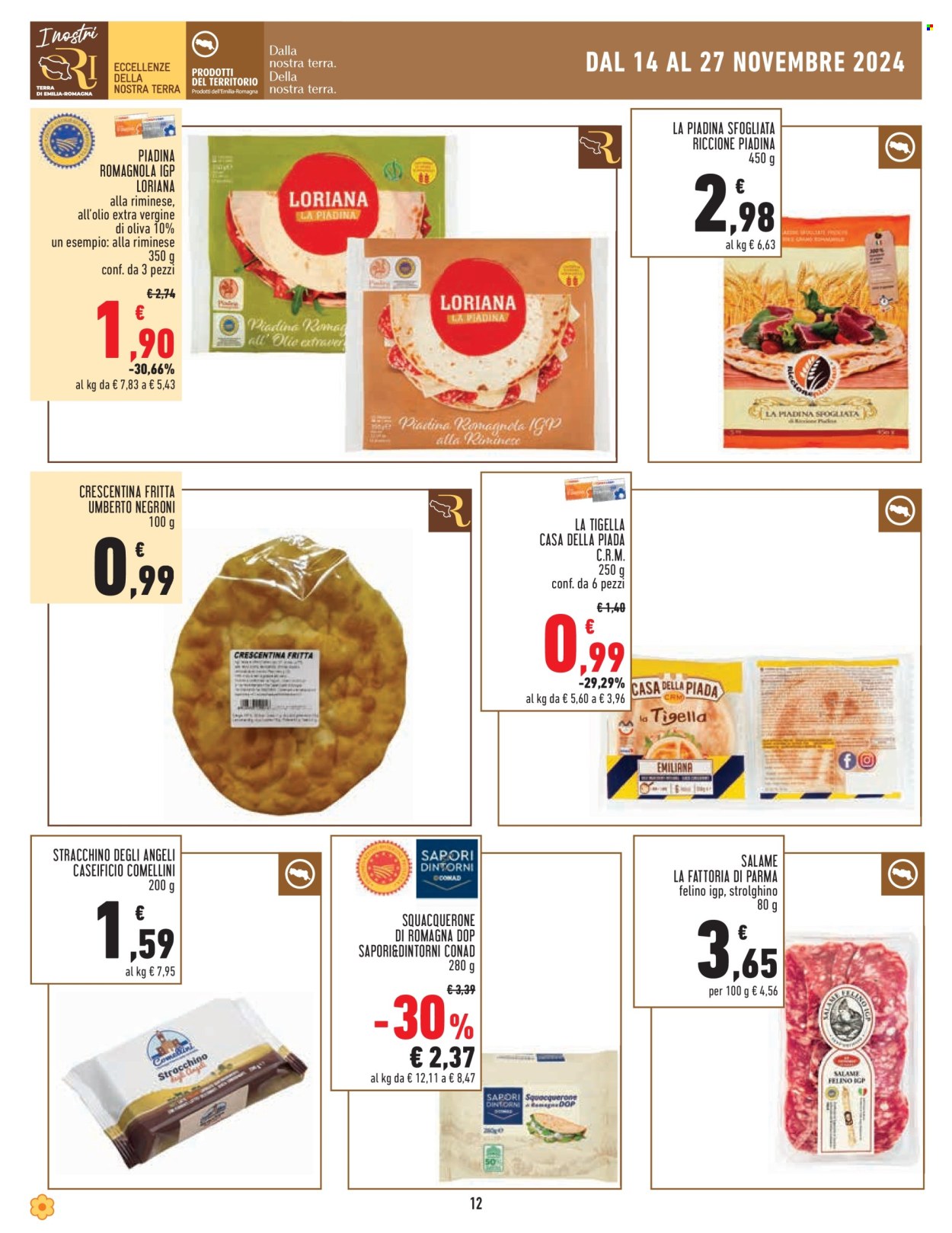 Volantino Conad - 14/11/2024 - 27/11/2024. Pagina 1