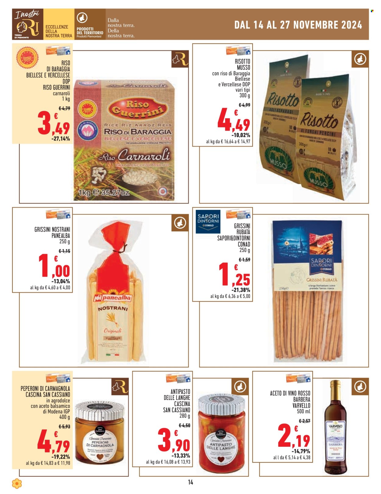 Volantino Conad - 14/11/2024 - 27/11/2024. Pagina 1