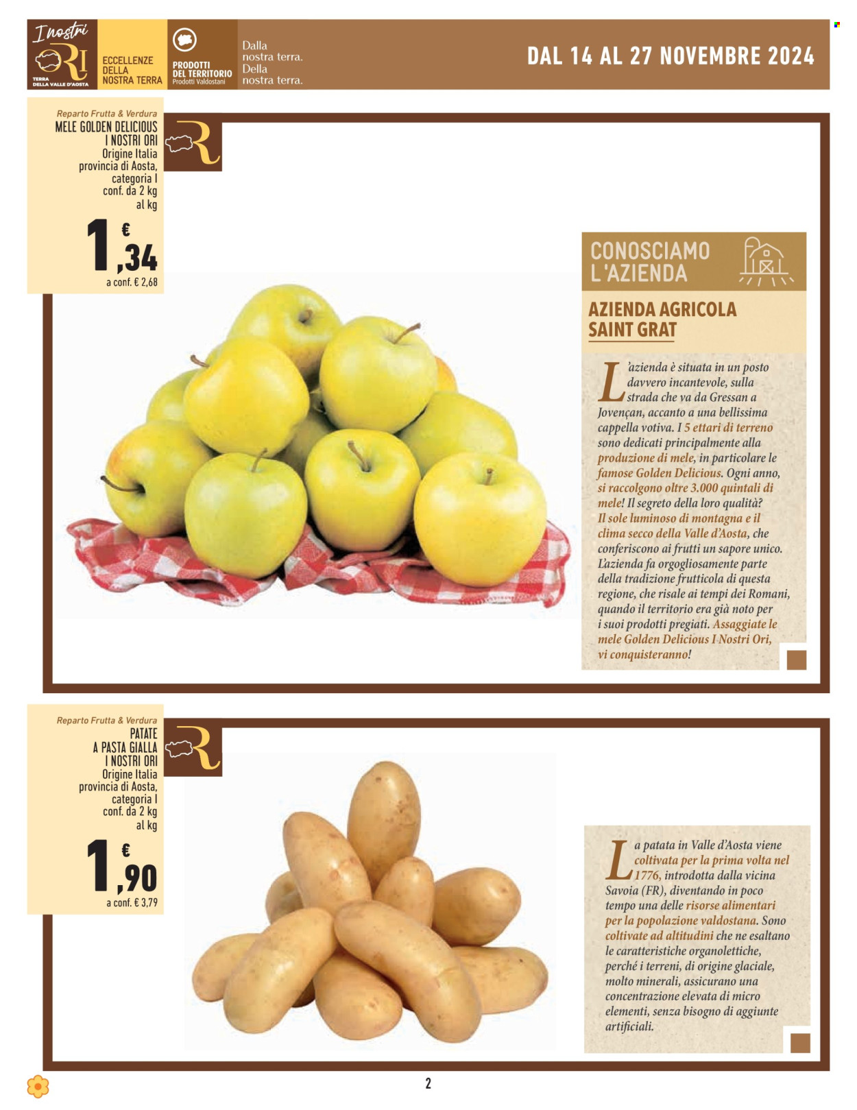 Volantino Conad - 14/11/2024 - 27/11/2024. Pagina 1